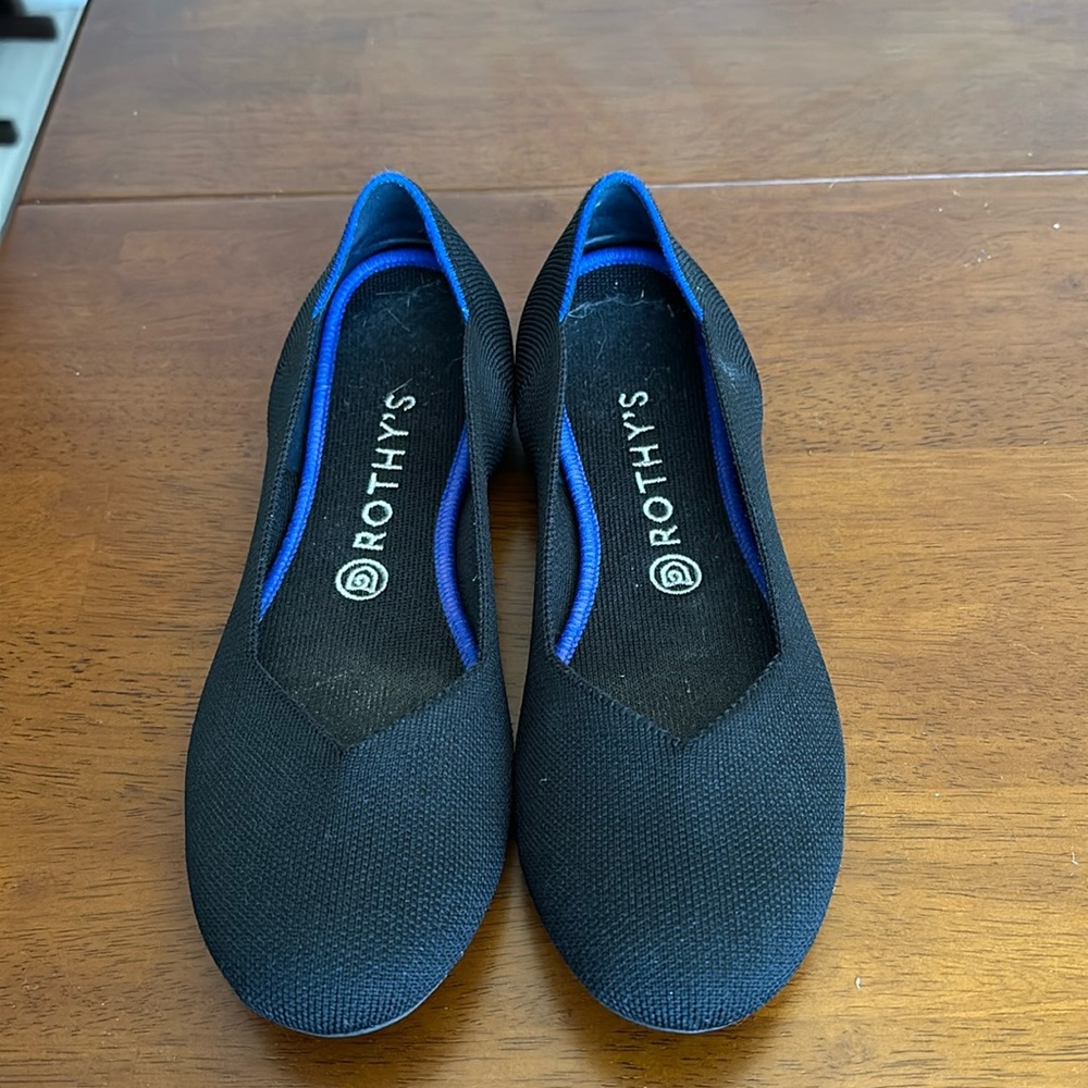 Rothy’s Black Flat Size 9.5